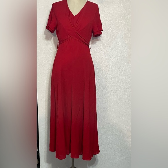 Dresses & Skirts - The J.peterman company vintage red dress size medium